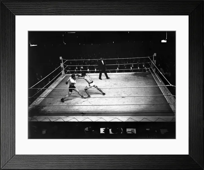Framed Print : Boxing Johnny Basham V Francis Charles Boxing Johnny Basham V Fr Framed Print : Boxing Johnny Basham V Francis Charles Boxing Johnny Basham V Fr