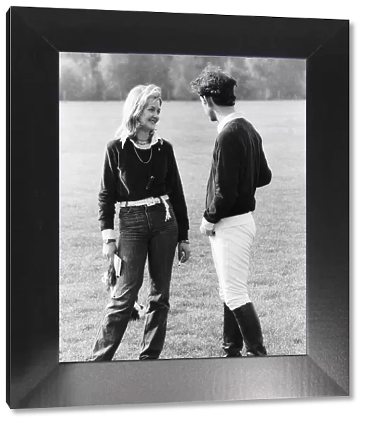 Prince Charles with former girlfriend Jane Ward May 1978