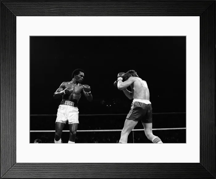 Framed Print : Dave Boy Green v Sugar Ray Leonard - Apr 1980 Dave Boy Framed Print : Dave Boy Green v Sugar Ray Leonard - Apr 1980 Dave Boy