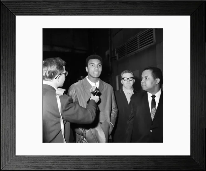 Framed Print : American heavyweight champion boxer Muhammad Ali, formerly known as Cassius Clay Framed Print : American heavyweight champion boxer Muhammad Ali, formerly known as Cassius Clay