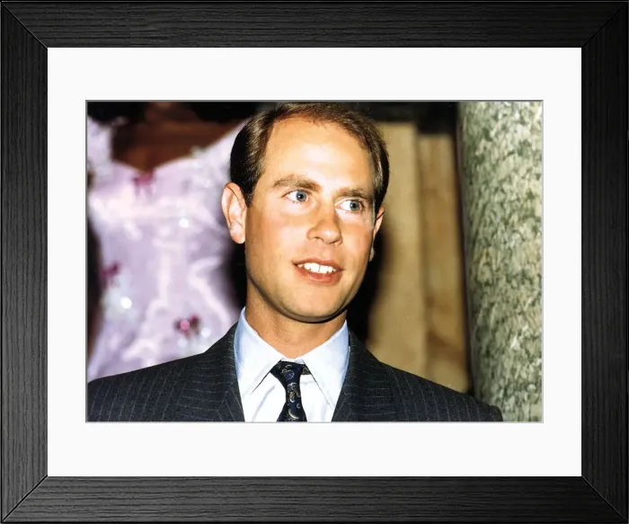Framed Print : Prince Edward November 1992