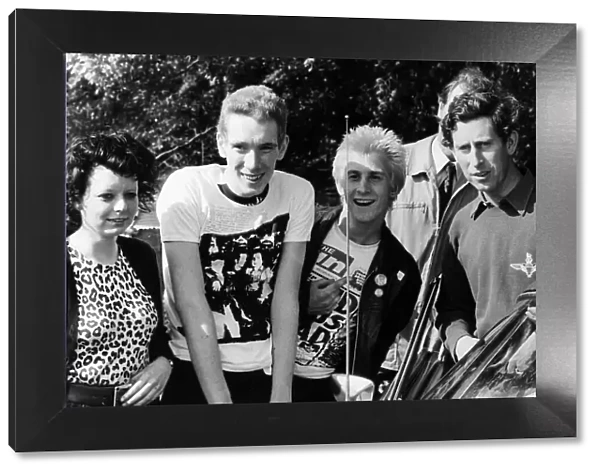Prince Charles meets teenage punk rockers in 1979