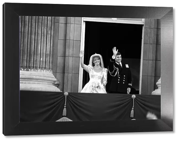 Prince Andrew and Sarah Ferguson Wedding Day, July 1986 The Duke