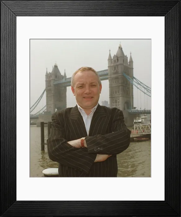 Framed Print : Frank Maloney Boxing Promotor May 1998 Frank Maloney is going to run for Mayor of