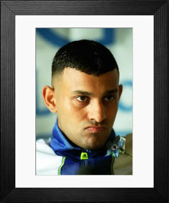Framed Print : Naseem Hamed Boxing May 98 WBO Featherweight chamption of the world Framed Print : Naseem Hamed Boxing May 98 WBO Featherweight chamption of the world