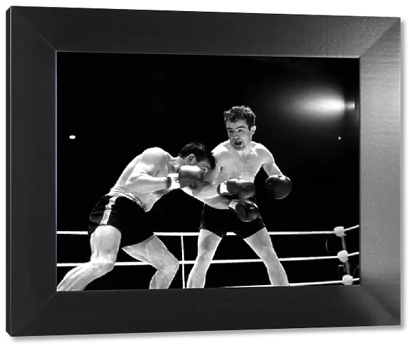 Boxing Freddie Gilroy v Rene Libeer at Wembley
