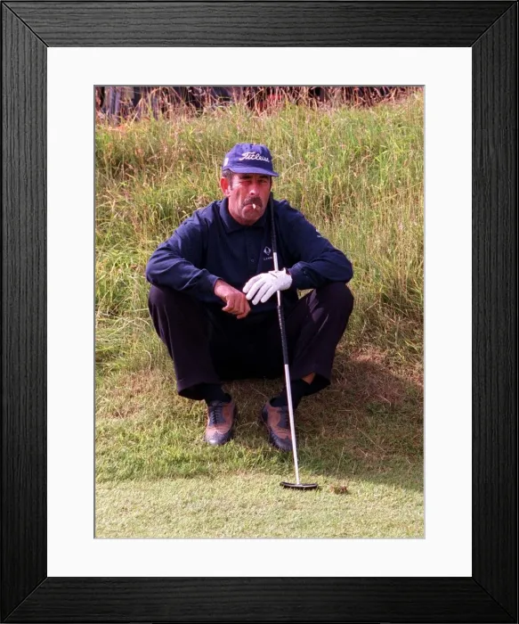 Framed Print : Sam Torrance at Open Golf Championship Birkdale July 1998 Framed Print : Sam Torrance at Open Golf Championship Birkdale July 1998