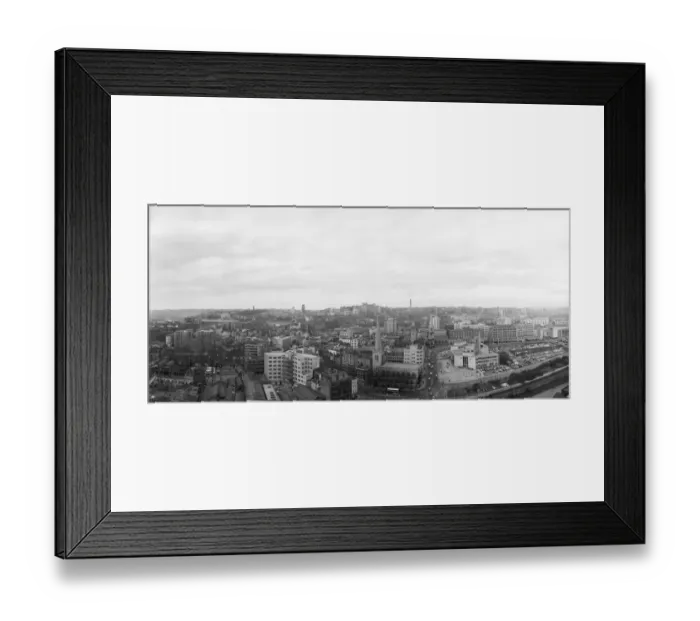 Framed Print : Cityscape of Bristol. 24th March 1967 Framed Print : Cityscape of Bristol. 24th March 1967