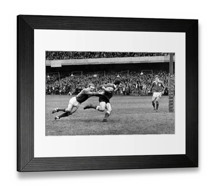 Framed Print : Wales v Ireland Five Nations Rugby Union international match at the National Stadium Framed Print : Wales v Ireland Five Nations Rugby Union international match at the National Stadium