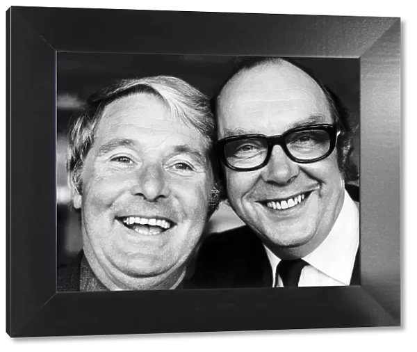 Morecambe & Wise comedy duo July 1974 A©mirrorpix