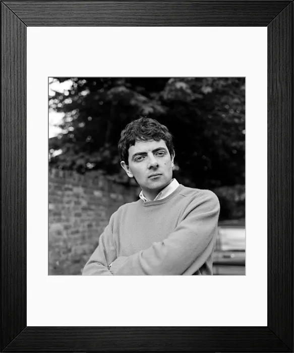Framed Print : Comedian Rowan Atkinson September 1987 A©mirrorpix Framed Print : Comedian Rowan Atkinson September 1987 A©mirrorpix