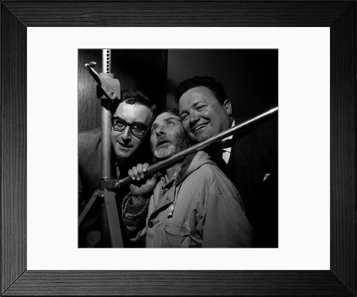Framed Print : The Goons Radio Programme March 1963 A©mirrorpix Framed Print : The Goons Radio Programme March 1963 A©mirrorpix