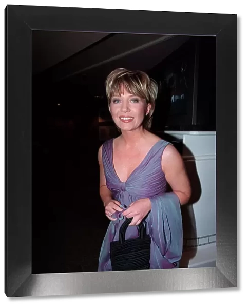 Kirsty Young TV Presenter May 98 Channel 5 presenter at the Grosvenor Hotel