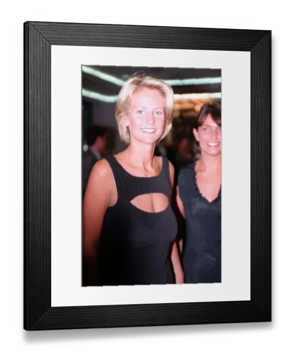 : Ulrica Jonsson TV Presenter at film premiere August 1997 of the film Conspiracy Theory : Ulrica Jonsson TV Presenter at film premiere August 1997 of the film Conspiracy Theory