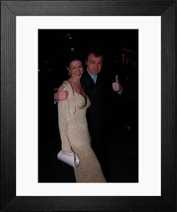 Framed Print : Paul Ross TV Presenter October 98 Arriving for the This Morning Anniversary party