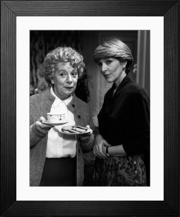 Framed Print : Rich tea and sympathy the tv programme