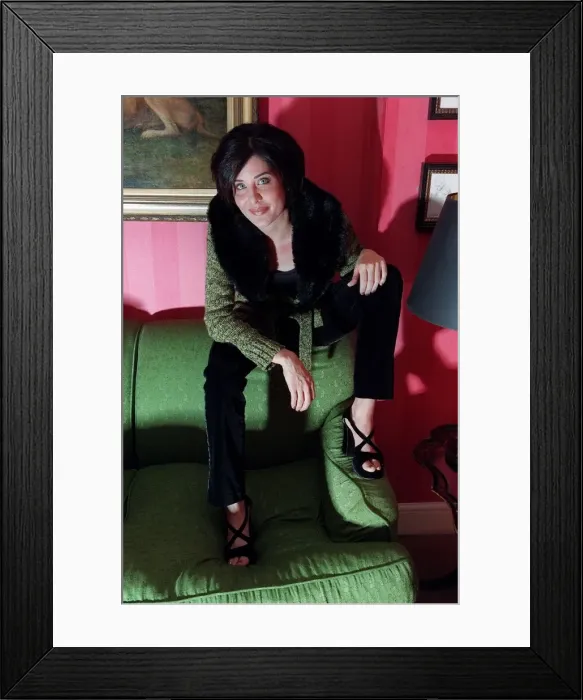 Framed Print : Alex McCloud TV Presenter January 99 Movie Show Host Framed Print : Alex McCloud TV Presenter January 99 Movie Show Host
