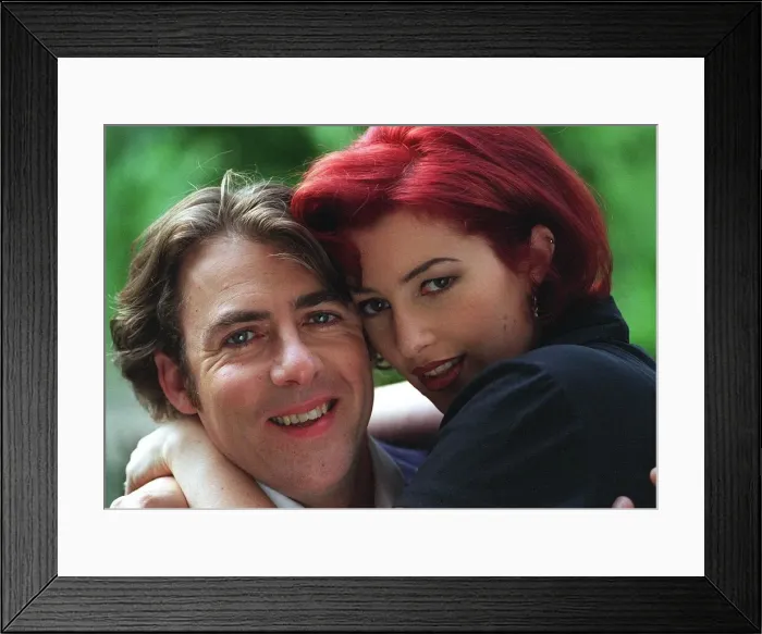 Framed Print : Jonathan Ross TV presenter and wife Jane Framed Print : Jonathan Ross TV presenter and wife Jane