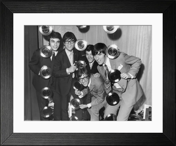 Framed Print : Cliff Richard and the Shadows celebrate their tenth anniversary