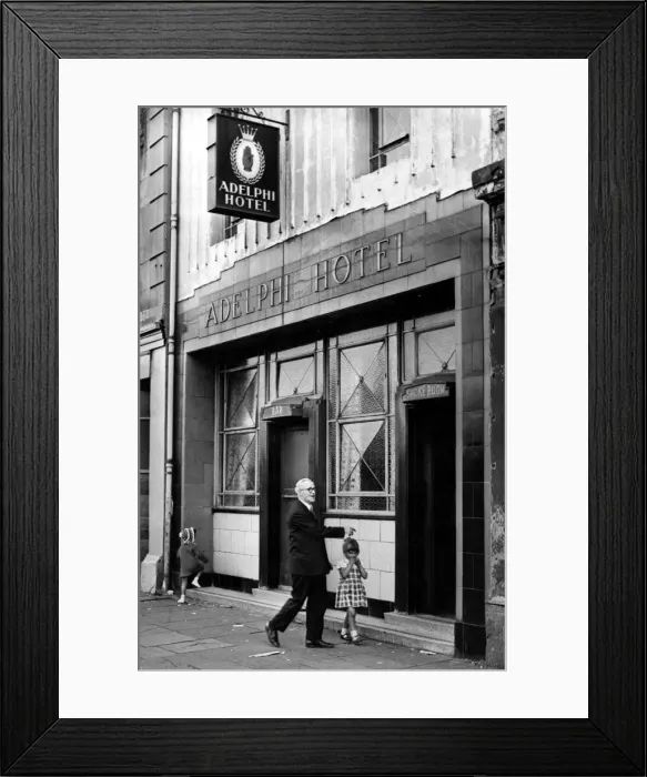 Framed Print : The Front of the Adelphi Hotel, Bute Street, Cardiff. 11th July 1967 Framed Print : The Front of the Adelphi Hotel, Bute Street, Cardiff. 11th July 1967