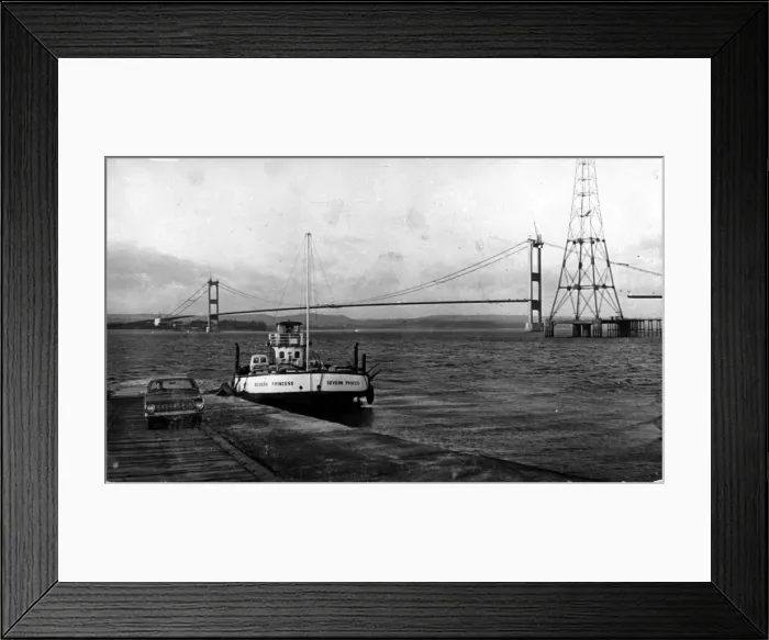 Framed Print : Severn Ferry - The Severn Princess, one of the three Severn ferry boats that will soon be Framed Print : Severn Ferry - The Severn Princess, one of the three Severn ferry boats that will soon be