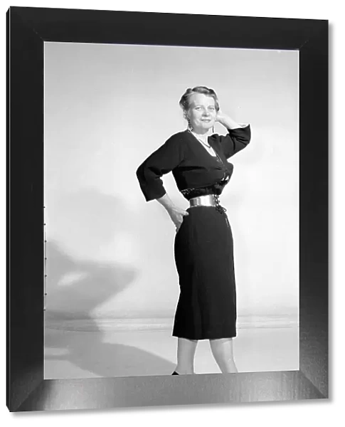 Mrs Grainger with her amazing 13'waist Circa 1960