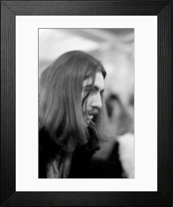 Framed Print : George Harrison in Birmingham for a performance at the Town Hall Framed Print : George Harrison in Birmingham for a performance at the Town Hall