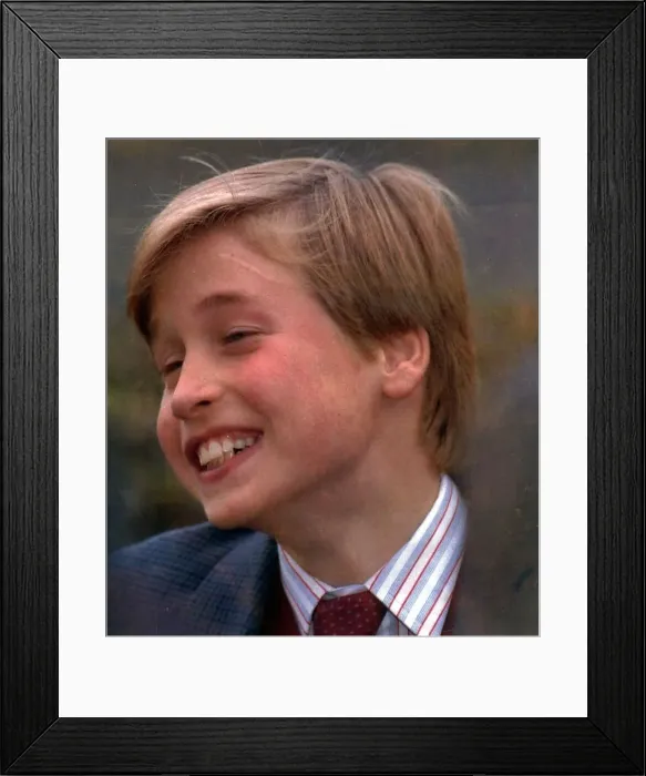 Framed Print : Prince William Collection 1993 Prince William Royalty at welsh folk museum Framed Print : Prince William Collection 1993 Prince William Royalty at welsh folk museum