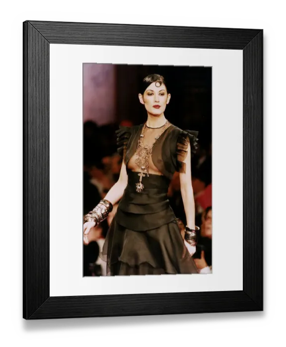 Framed Print : Clothing France Paris fashion 94 Designer Christian Lacroix January 1994 Framed Print : Clothing France Paris fashion 94 Designer Christian Lacroix January 1994