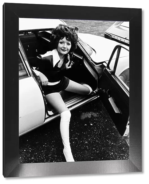 Fashion 1970s Shorts in satin by Jeff Banks designer husband of singer Sandie Shaw
