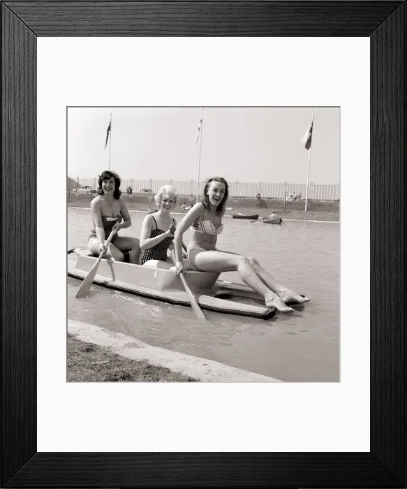 Framed Print : Butlins Holiday Camp in Minehead holiday resorts in Britain Framed Print : Butlins Holiday Camp in Minehead holiday resorts in Britain