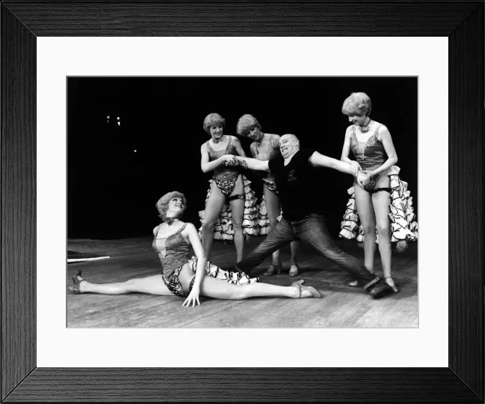 Framed Print : Doug Trendle aka Fatty finds it rather hard work keeping up with the girls from Framed Print : Doug Trendle aka Fatty finds it rather hard work keeping up with the girls from