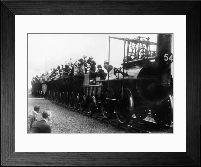 Framed Print : Centenary celebrations in 1925 for the opening of the Stockton Framed Print : Centenary celebrations in 1925 for the opening of the Stockton