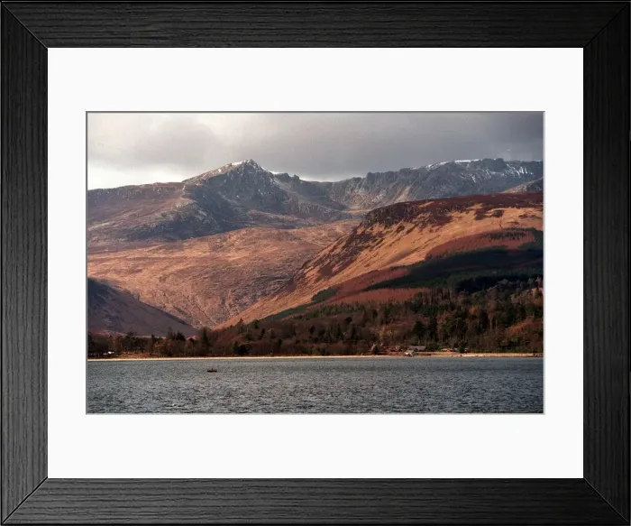 Framed Print : The Scottish highlands Framed Print : The Scottish highlands