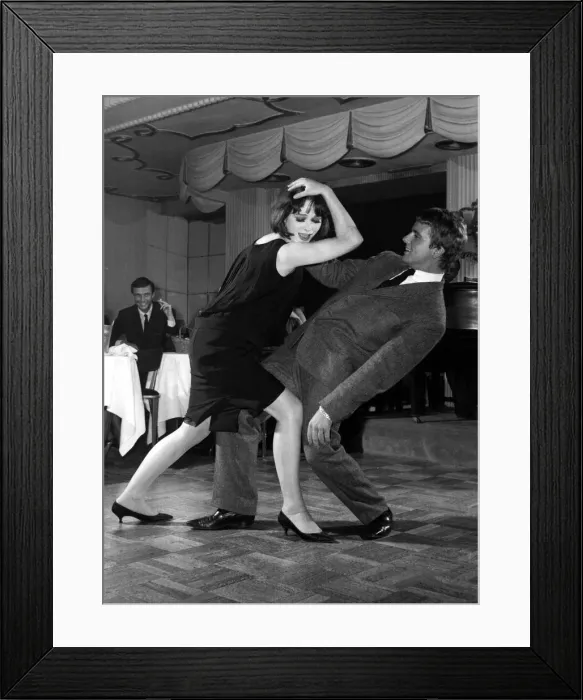 Framed Print : The Twist - the latest dance craze at the Satire Club in London October 1961 Framed Print : The Twist - the latest dance craze at the Satire Club in London October 1961