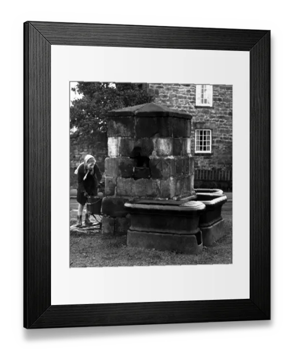 Framed Print : A view of Acomb near Hexham. The Pout on Acomb Village Green Framed Print : A view of Acomb near Hexham. The Pout on Acomb Village Green
