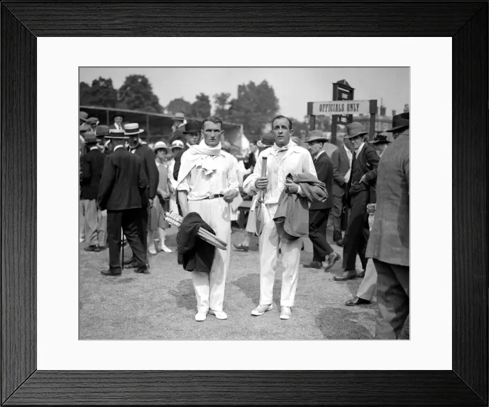 Framed Print : Tennis at Beckenham - June 1925 Randolph. Lycett and Capt. H. S. L. Barclay Framed Print : Tennis at Beckenham - June 1925 Randolph. Lycett and Capt. H. S. L. Barclay