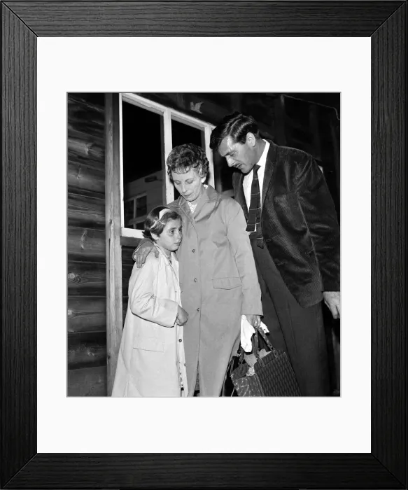 Framed Print : Fiesta Tours row - July 1964 Mrs Simpson, Yvonne and dad Framed Print : Fiesta Tours row - July 1964 Mrs Simpson, Yvonne and dad