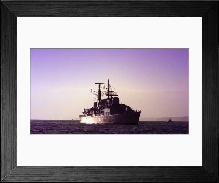 Framed Print : HMS Birmingham a type 42 destroyer Framed Print : HMS Birmingham a type 42 destroyer