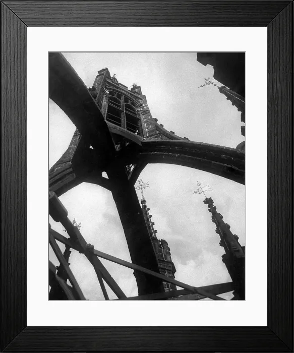 Framed Print : The spires of St. Nicholass Cathedral, Newcastle Framed Print : The spires of St. Nicholass Cathedral, Newcastle