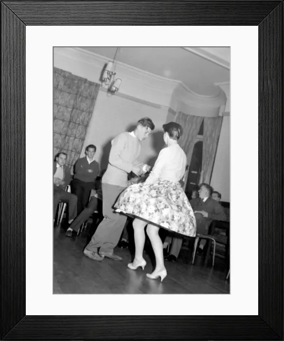 Framed Print : The Jazz Club How they go. Typical of the members are apprentice technician Roger Framed Print : The Jazz Club How they go. Typical of the members are apprentice technician Roger