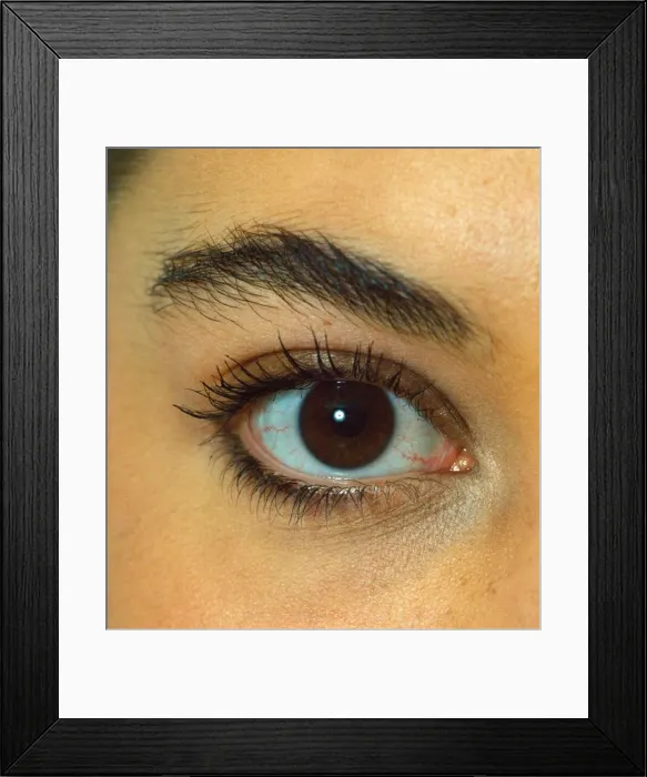 Framed Print : A womans eye Framed Print : A womans eye