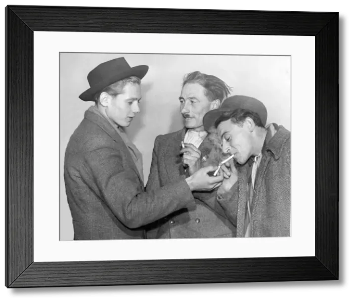 Framed Print : Hungarian Refugees at Donington Hall Framed Print : Hungarian Refugees at Donington Hall