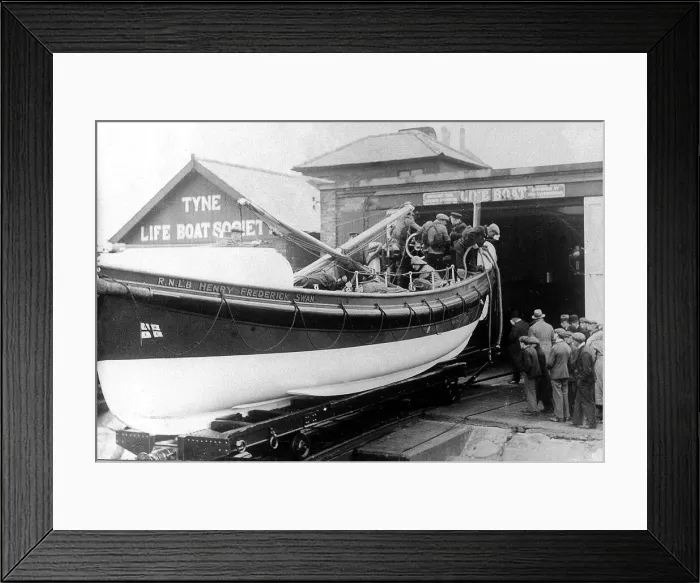 Framed Print : The Tyne Lifeboat