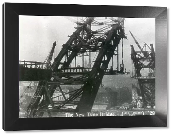 Construction of the Tyne Bridge