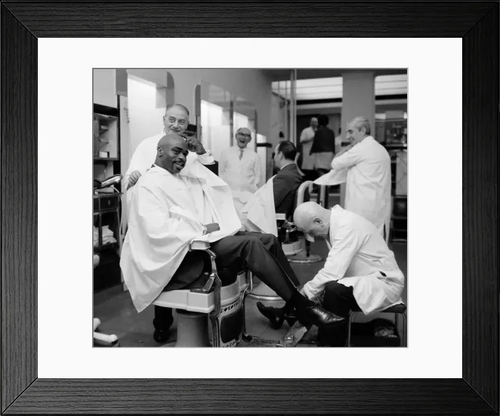 Framed Print : American middleweight boxer Rubin Hurricane Carter of New Jersey, USA Framed Print : American middleweight boxer Rubin Hurricane Carter of New Jersey, USA