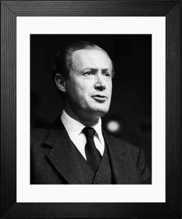 Framed Print : Suez Crisis Duncan Sandys Minister Of Defence 1957 Framed Print : Suez Crisis Duncan Sandys Minister Of Defence 1957