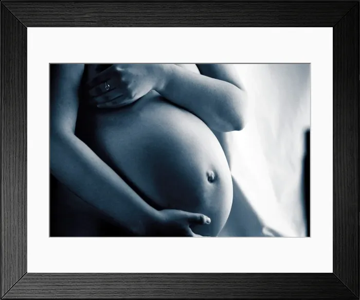 Framed Print : A pregnant woman - 16th June 1999 Framed Print : A pregnant woman - 16th June 1999