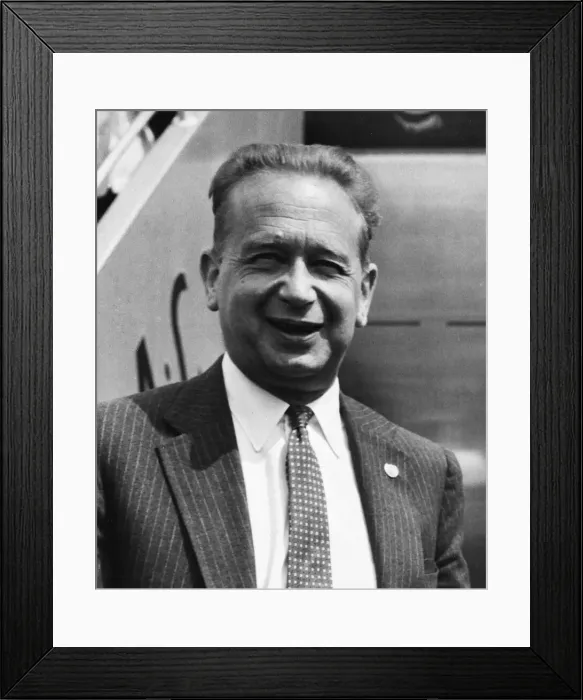 Framed Print : Dag Hammarskjold (Secretary General of the United Nations 1953-61 Framed Print : Dag Hammarskjold (Secretary General of the United Nations 1953-61