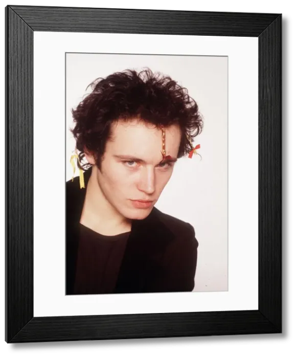 Framed Print : Adam Ant Feb 1981 Framed Print : Adam Ant Feb 1981